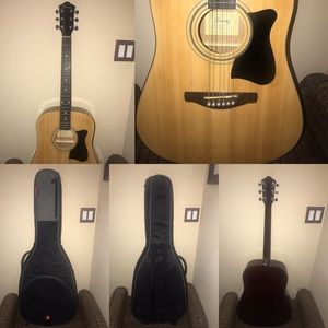 “Hanes” Guitar, with guitar case